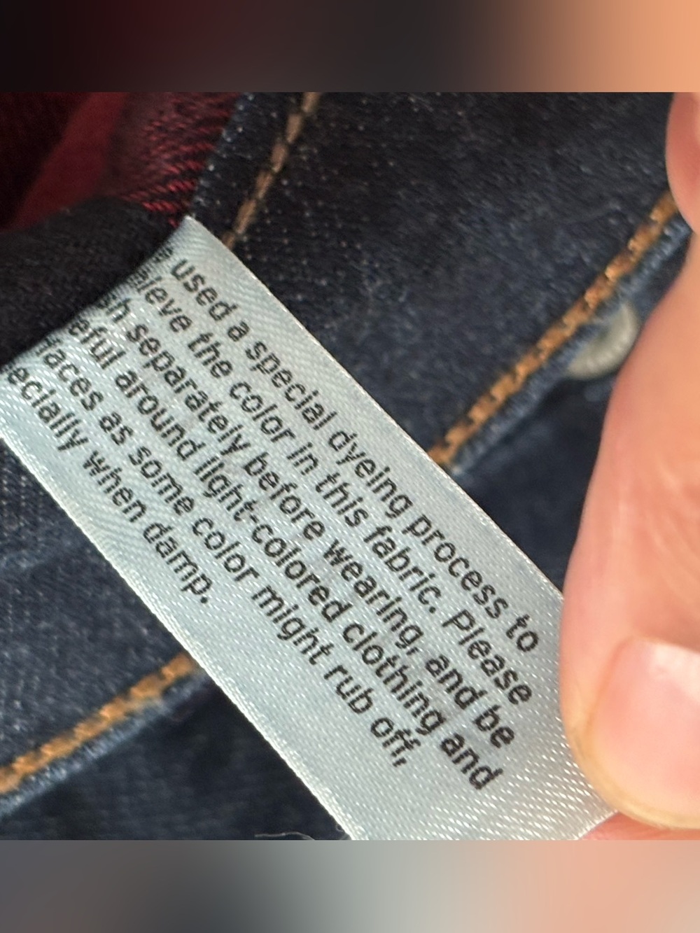 Eddie Bauer Dark Blue Straight Leg Pants - Picture 6 of 11